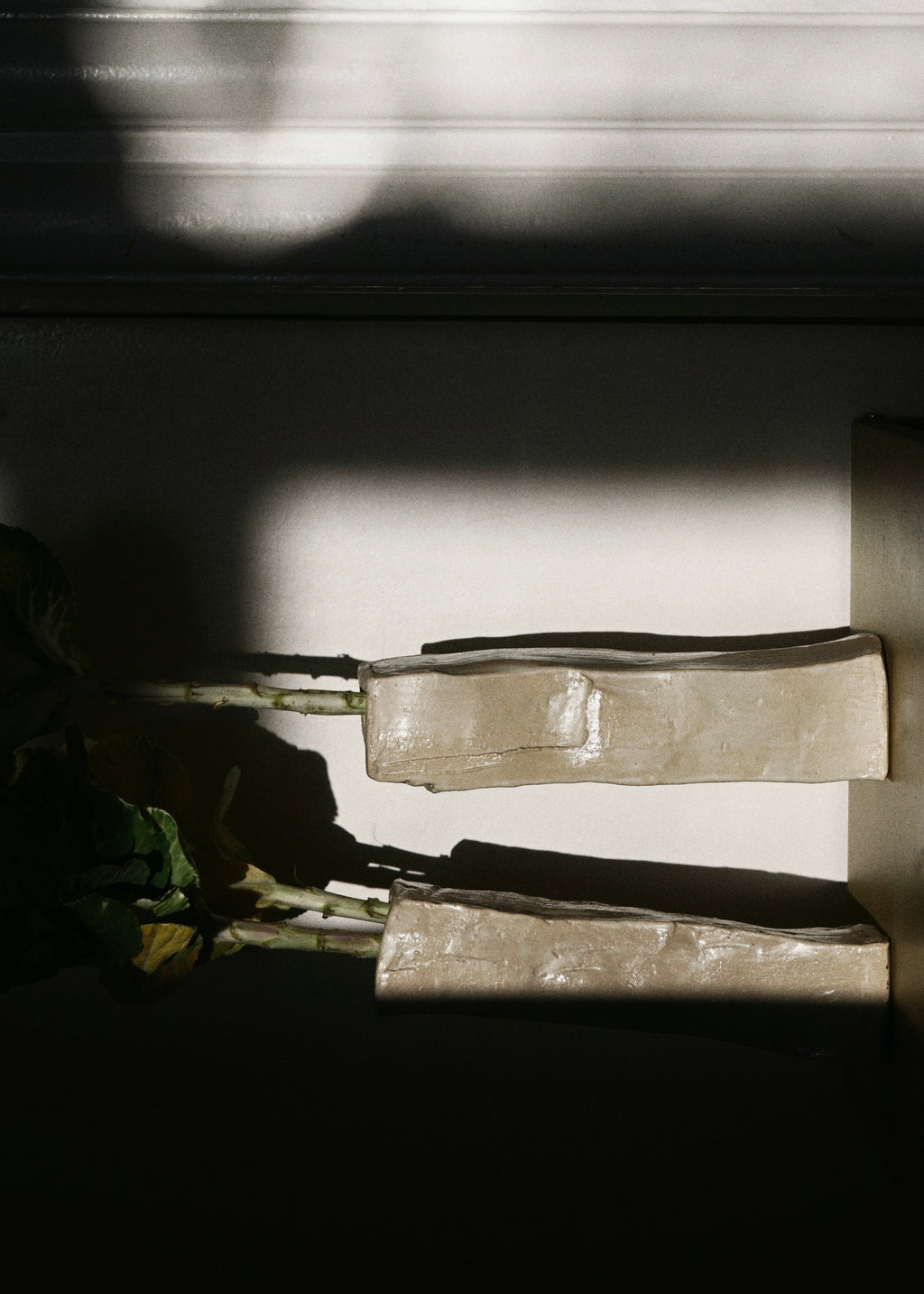 Two vases 