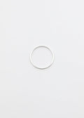 silver ring thin on a light grey background